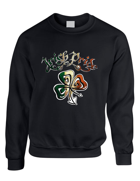 Adult Sweatshirt Irish Pride Shamrock St Patrick's Day Top