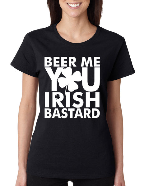 Women's T Shirt Beer Me You Irish St Patrick's Day T Shirt