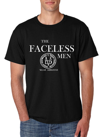 The Faceless Man Valar Morghulis valar dohaeris men t-shirt - ALLNTRENDSHOP - 1