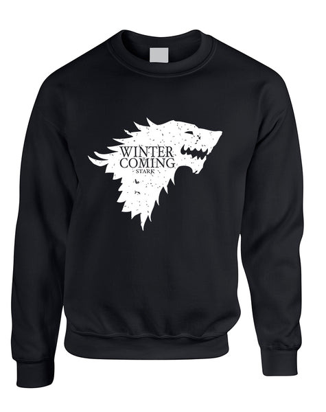 Adult Sweatshirt Winter Is Coming Cool Top Popular Sweatshirt