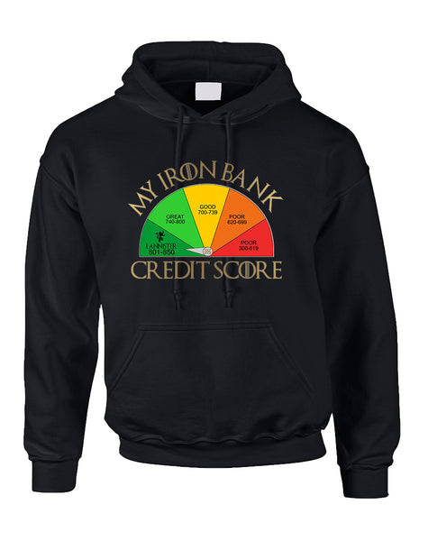 Adult Hoodie My Iron Bank Credit Score Lannister Cool Top