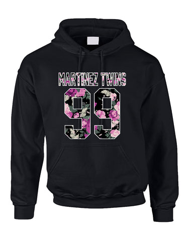 Adult Hoodie Martinez Twins 99 Flower Print Trendy Cool Top