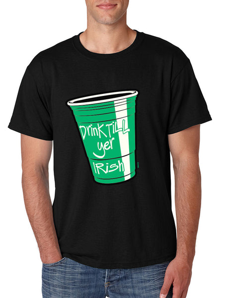 Drink Till Yer Irish men t-shirts - ALLNTRENDSHOP