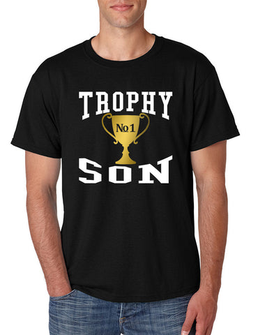 Men's T Shirt Trophy Son Cool Gift Love Graphic Shirt - ALLNTRENDSHOP - 1