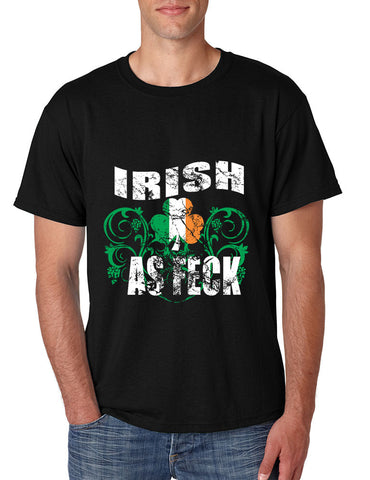 Irish as feck Men T-shirt saint patricks day - ALLNTRENDSHOP - 1