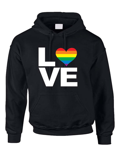 Love pride gays lesbians women hooded sweatshirt - ALLNTRENDSHOP - 3