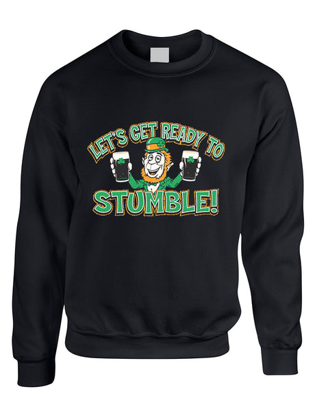 let`s get ready to stumble St patrick women sweatshirt - ALLNTRENDSHOP - 4