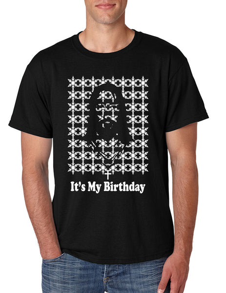 Its my birthday Jesus Mens T-shirt - ALLNTRENDSHOP - 2