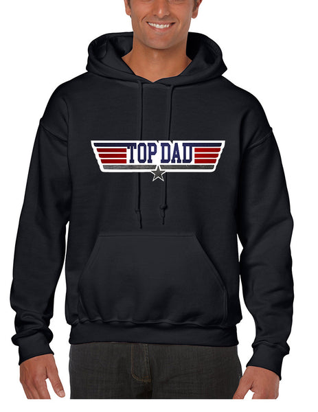 Men's Hoodie Top Dad Guns Father's Day Shirt Love Dad Gift