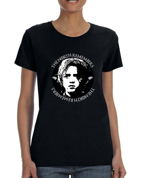 Women's T Shirt The North Remembers Cool Tee Shirt