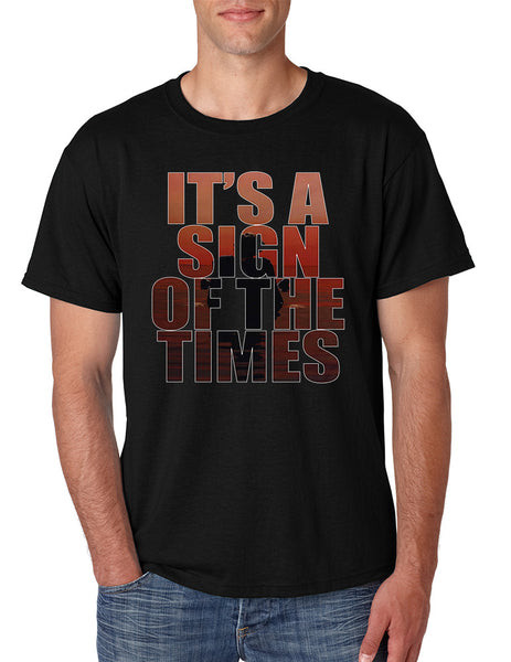 Men's T Shirt It's A Sign Of The Times Styles Shirt Popular Top
