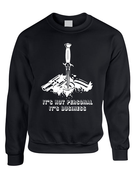 Adult Crewneck It's Not Personal It's Business Funny Top - ALLNTRENDSHOP - 6