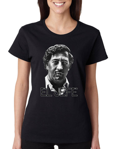 Women's T Shirt Pablo Escobar Face Cool Stuff Popular Shirt - ALLNTRENDSHOP - 1