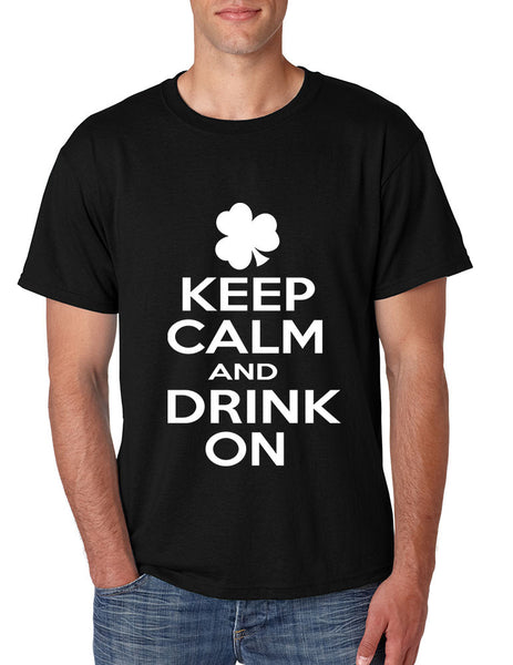 Keep calm and drink on Men T-shirt saint patricks day - ALLNTRENDSHOP - 2