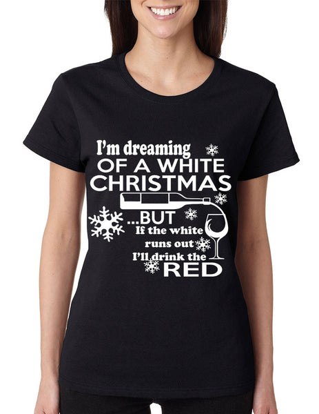 Women's T Shirt Drunk Christmas Ugly Sweatshirt Merry Holiday - ALLNTRENDSHOP - 2