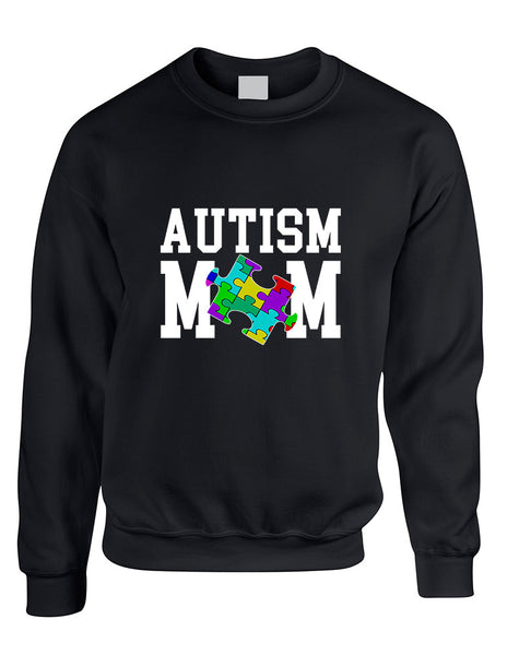 Adult Sweatshirt Autism Mom Autistic Awareness Top