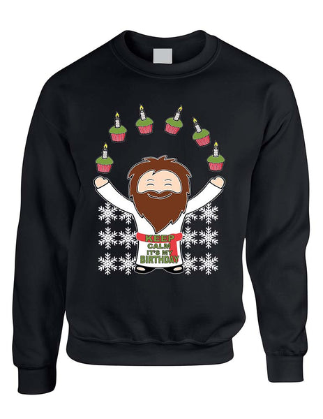 happy birthday Jesus women sweatshirt - ALLNTRENDSHOP