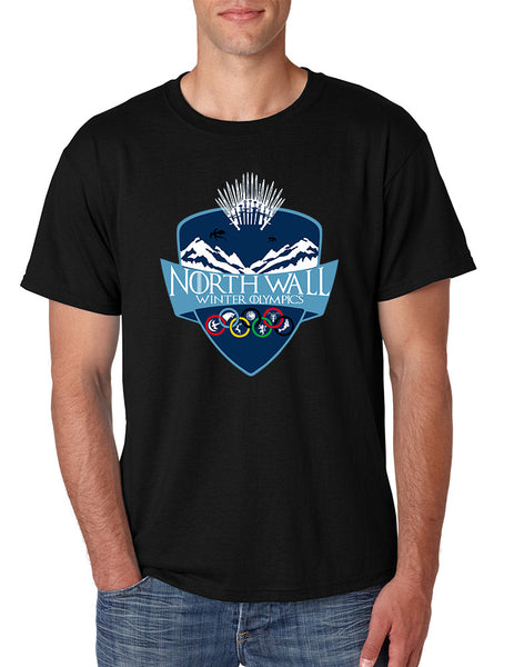 Men's T Shirt North Wall Winter Olympics Cool Tshirt