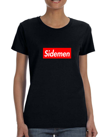 Women's T Shirt Sidemen Red Box Hot Popular Tee Shirt