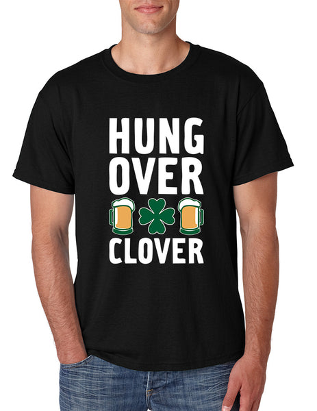 Men's T Shirt Hungover Clover St Patrick's Day Party T Shirt