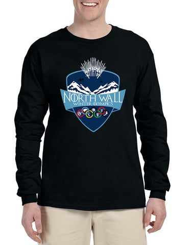 Men's Long Sleeve North Wall Winter Olympics Cool Shirt