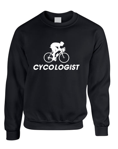 Adult Sweatshirt Cycologist Love Sport Cool Cycling Top