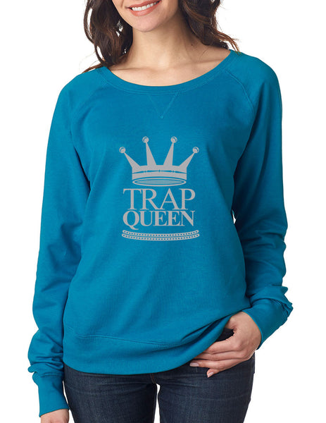 Trap Queen long sleeve Pullover women - ALLNTRENDSHOP - 2