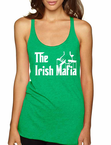 The Irish mafia men st patricks women triblend tanktop - ALLNTRENDSHOP - 1