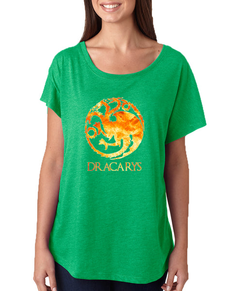 Women's Dolman Shirt Dracarys Popular Trendy Shirt