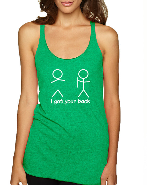 Women's Tank Top I Got Your Back Cool Sarcasm Top Funny