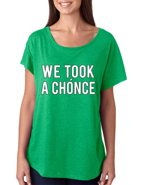 Niall Horan We took a chonce Women's Tri-Blend Dolman - ALLNTRENDSHOP - 2