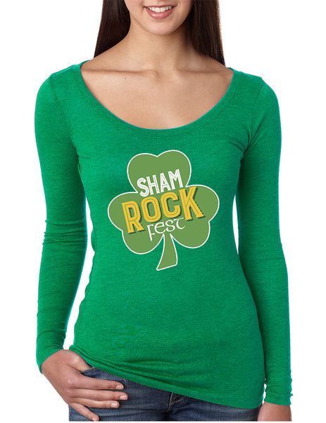 Women's Shirt Shamrock Fest St Patrick's Day Party Shirt