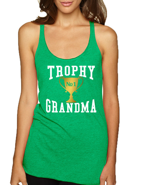 Women's Tank Top Trophy Grandma Cool Xmas Family Gift Top - ALLNTRENDSHOP - 7