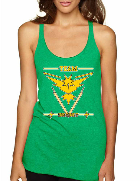 Women's Tank Top Team Instinct Yellow Team Cool Top - ALLNTRENDSHOP - 6