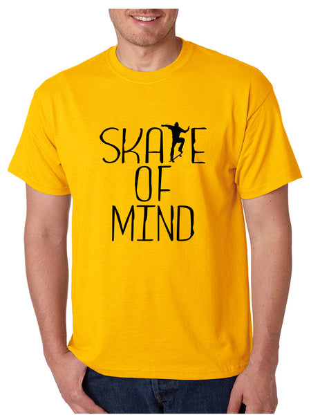 Men's T Shirt Skate Of Mind Skating Skateboard Lovers