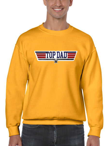 Men's Sweatshirt Top Dad Guns Father's Day Shirt Love Dad Gift