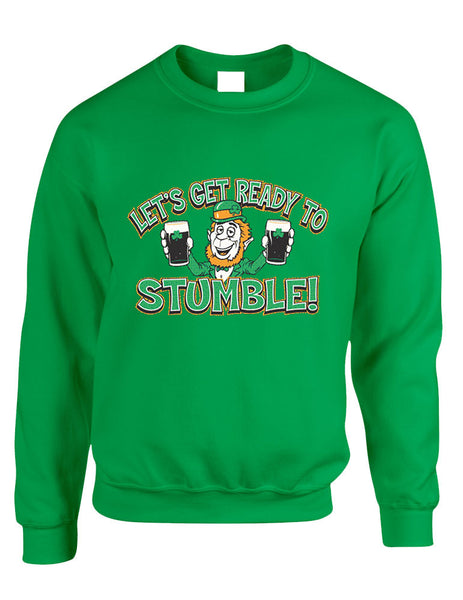 let`s get ready to stumble St patrick women sweatshirt - ALLNTRENDSHOP - 5
