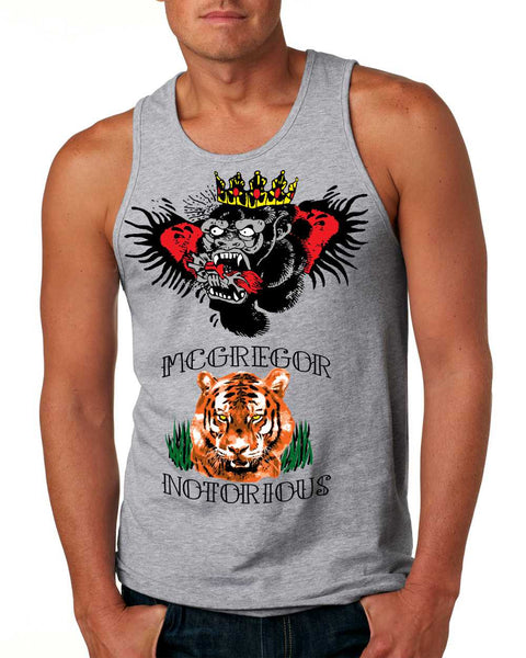 Men's Tank Top Conor Mcgregor Inspired Tattoos