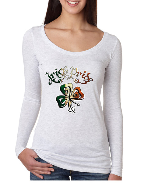 Women's Shirt Irish Pride Shamrock St Patrick's Day Shirt