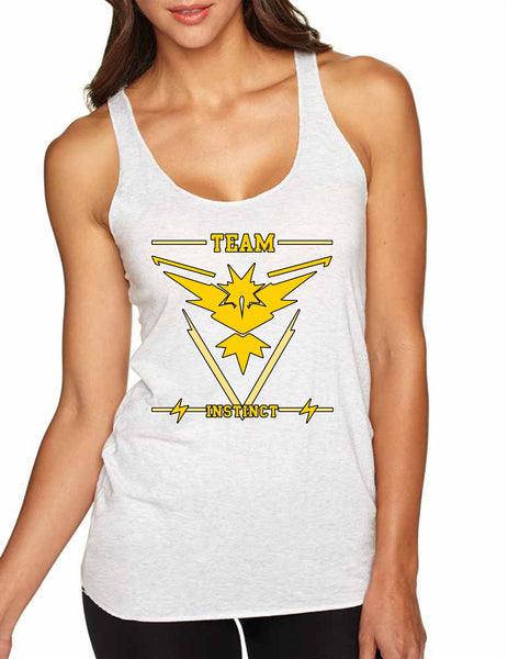 Women's Tank Top Team Instinct Yellow Team Cool Top - ALLNTRENDSHOP - 2
