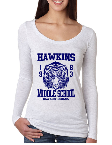 Women's Shirt Hawkins Middle School 1983 - ALLNTRENDSHOP - 2