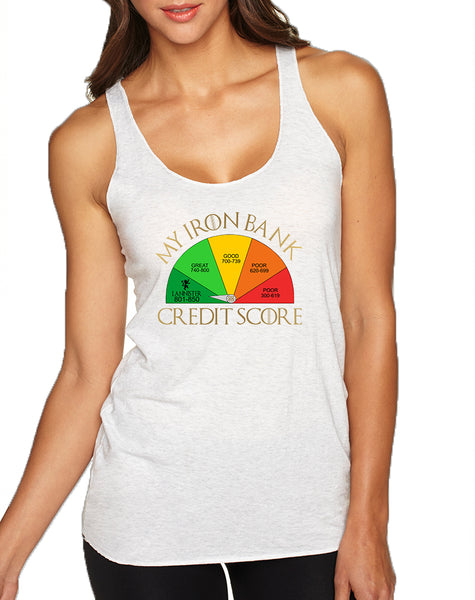 Women's Tank Top My Iron Bank Credit Score Lannister Top