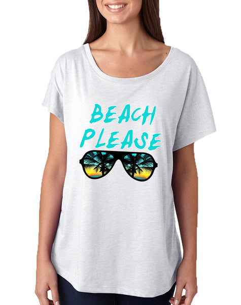 Women's Dolman Beach Please Summer Vacation Beachwear