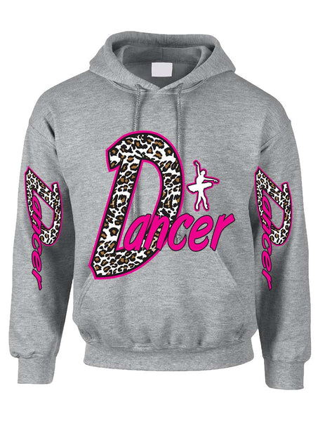 Dancer White Leopard women's Hoodies - ALLNTRENDSHOP