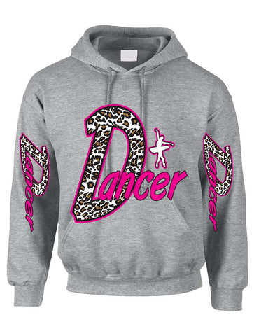 Dancer White Leopard women's Hoodies - ALLNTRENDSHOP