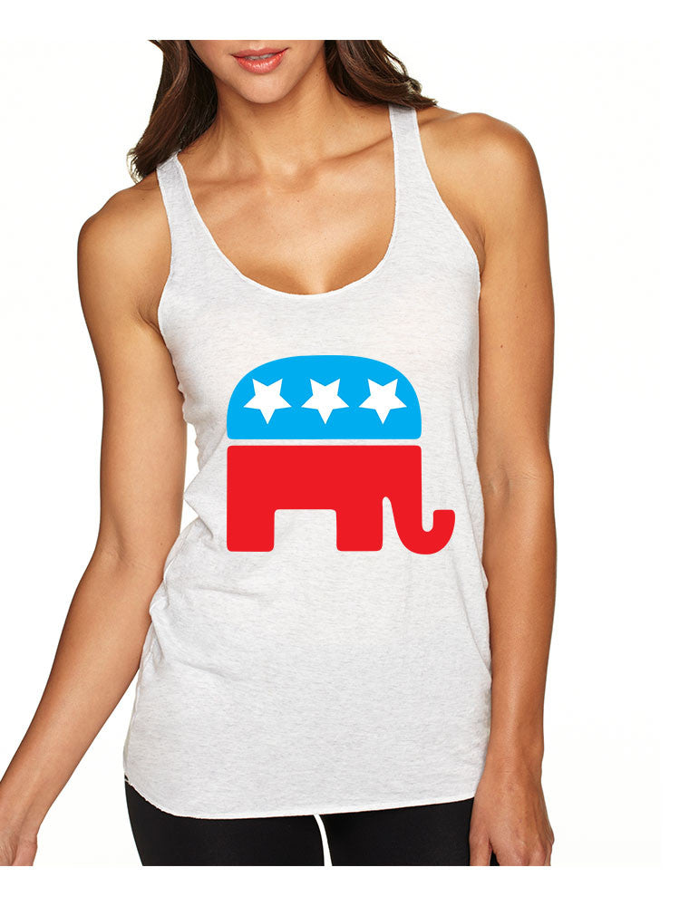 Republican party elephant elections Women tanktop - ALLNTRENDSHOP - 1