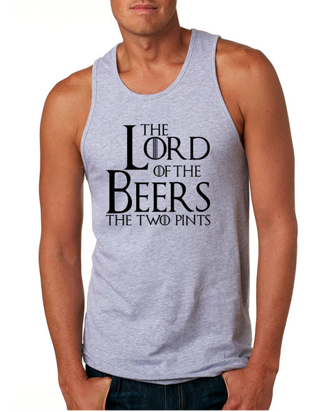 Men's Tank Top The Lord Of The Beers Two Pints Humor Top