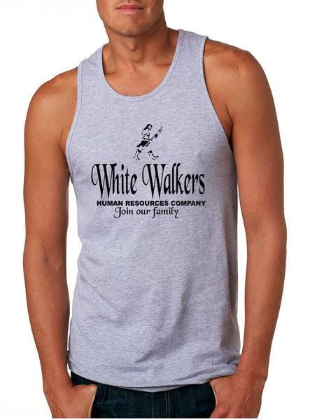 Men's Tank Top White Walkers Human Resources Company