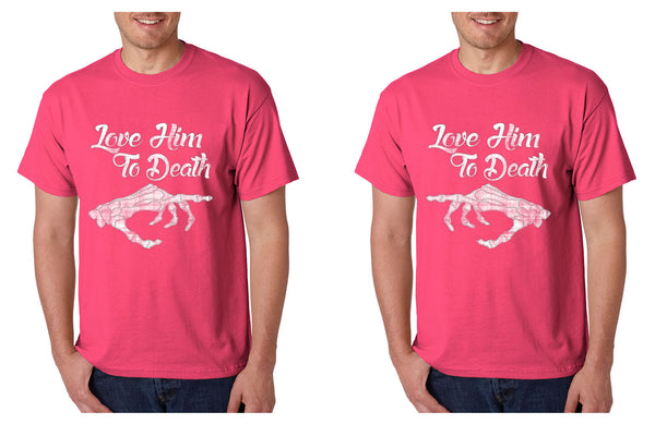 Love him to death Couple Tanktops Valentines day - ALLNTRENDSHOP - 3