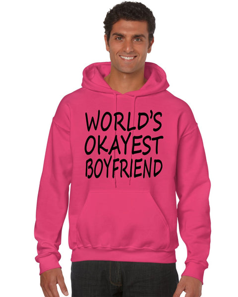 World's OKayest boyfriend men Hoodie - ALLNTRENDSHOP - 3